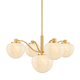 Mitzi Kristen AGED BRASS 39.5W x 20.5H Chandelier