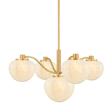 Mitzi Kristen AGED BRASS 39.5W x 20.5H Chandelier