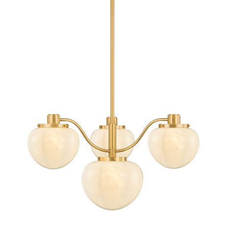 Mitzi Kristen AGED BRASS 29.75W x 17H Chandelier