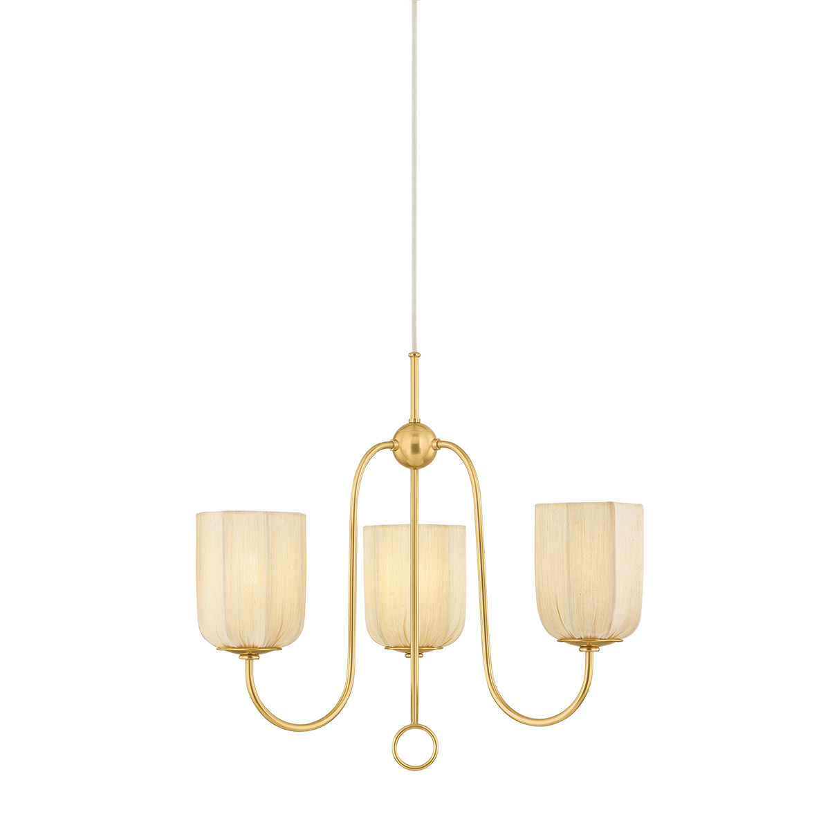Mitzi Samantha AGED BRASS 21W x 19H Chandelier