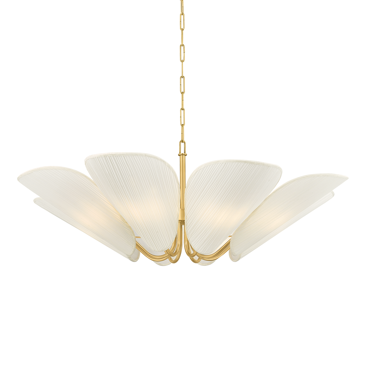 Mitzi Winifred AGED BRASS 36.25W x 13.5H Chandelier