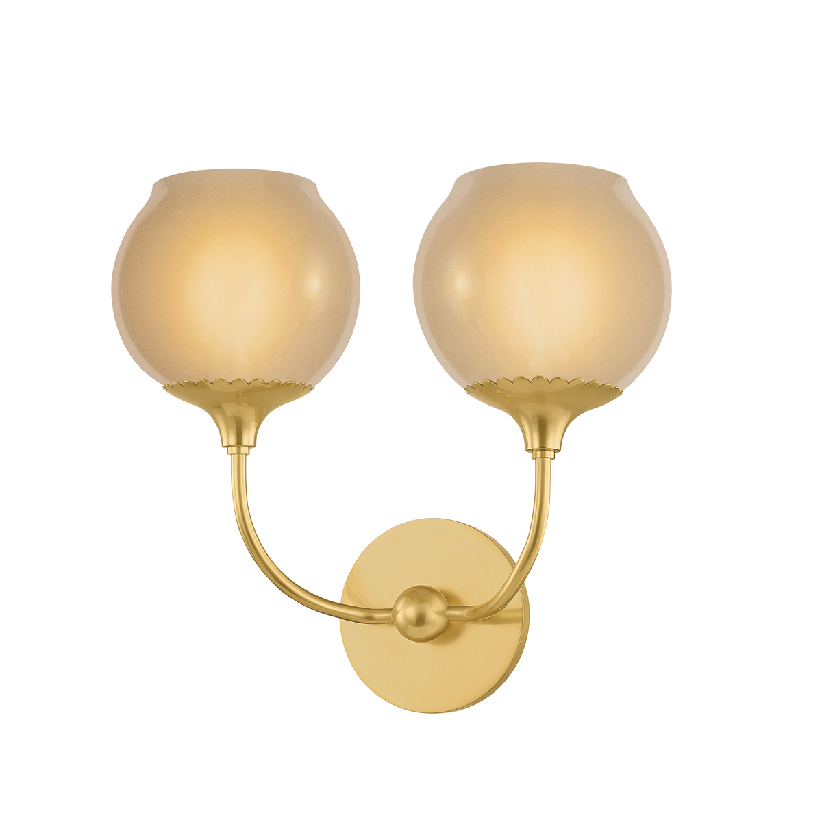 Mitzi Daya AGED BRASS 13.75W x 7L x 12.5H Wall Sconce