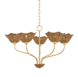 Mitzi Kehlani AGED BRASS 32.5W x 19.75H Chandelier