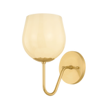Mitzi Genevieve AGED BRASS 6W x 8.75L x 10.5H Wall Sconce