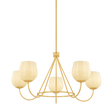 Mitzi Genevieve AGED BRASS 34.25W x 17.25H Chandelier