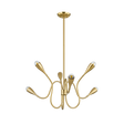 Mitzi Anaise AGED BRASS 36W x 18.5H Chandelier