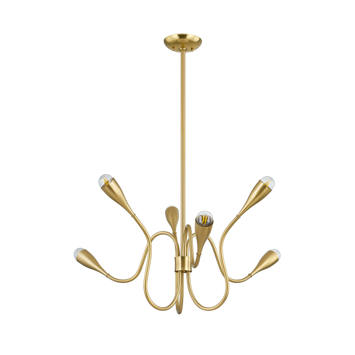 Mitzi Anaise AGED BRASS 36W x 18.5H Chandelier