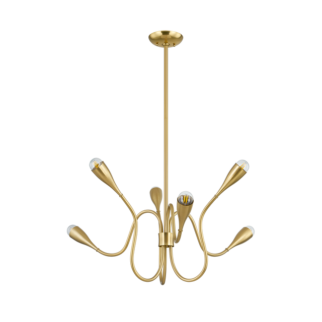 Mitzi Anaise AGED BRASS 36W x 18.5H Chandelier