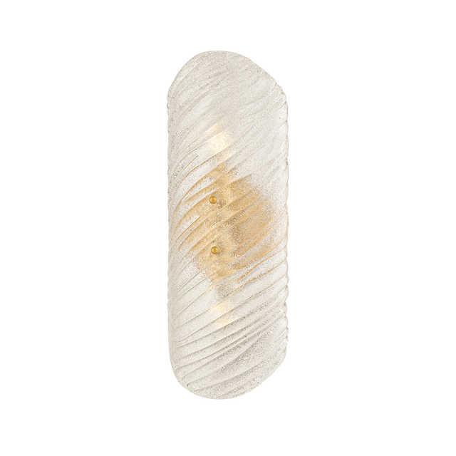 Mitzi Shelley VINTAGE GOLD LEAF 5.75W x 3.75L x 16.25H Wall Sconce