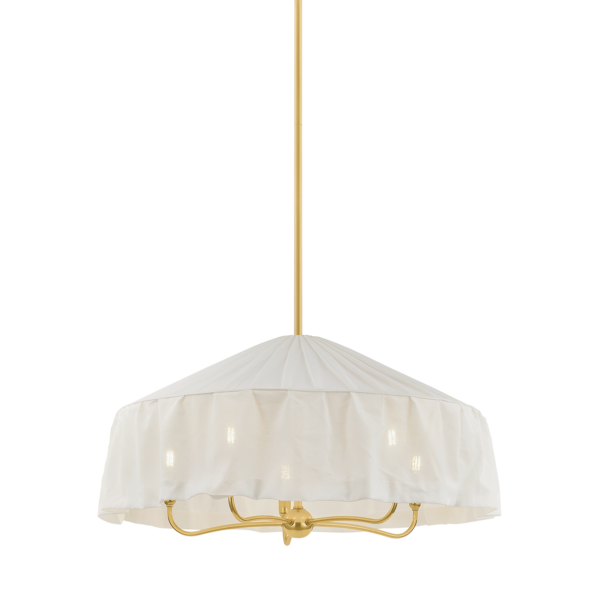 Mitzi Shivonne AGED BRASS 34W x 15.5H Pendant