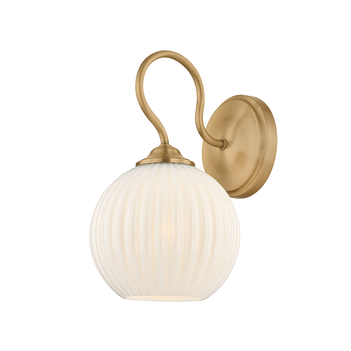 Mitzi Vida PATINA BRASS 6.5W x 7.75L x 11.25H Wall Sconce