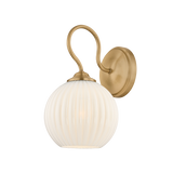 Mitzi Vida PATINA BRASS 6.5W x 7.75L x 11.25H Wall Sconce