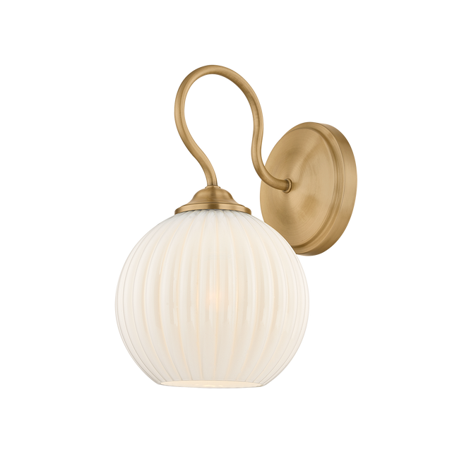 Mitzi Vida PATINA BRASS 6.5W x 7.75L x 11.25H Wall Sconce