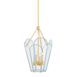 Mitzi Clarisse AGED BRASS 16W x 26.25H Lantern
