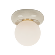 Mitzi Tyra AGED BRASS 8.75W x 9H Flush Mount
