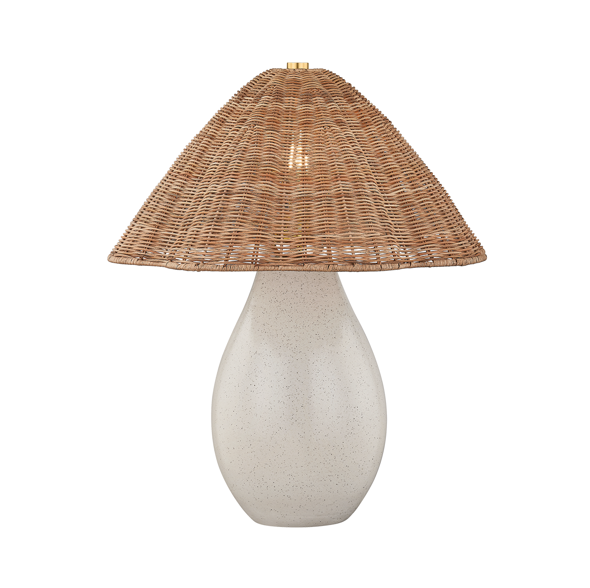 Mitzi Deanne AGED BRASS 17.5W x 19.75H Table Lamp
