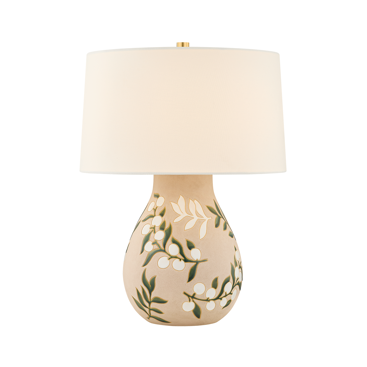 Mitzi Maeve AGED BRASS 16W x 20.25H Table Lamp