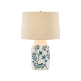 Mitzi Yazmeen AGED BRASS 16W x 22.5H Table Lamp
