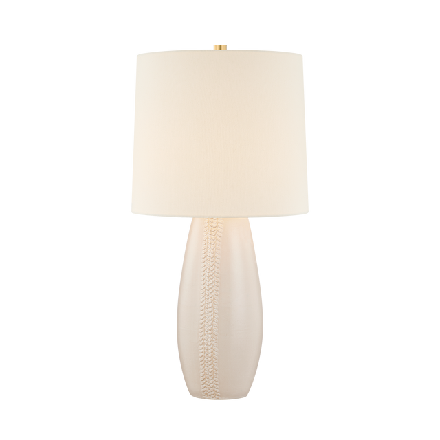 Mitzi Shavani AGED BRASS 14W x 26.5H Table Lamp