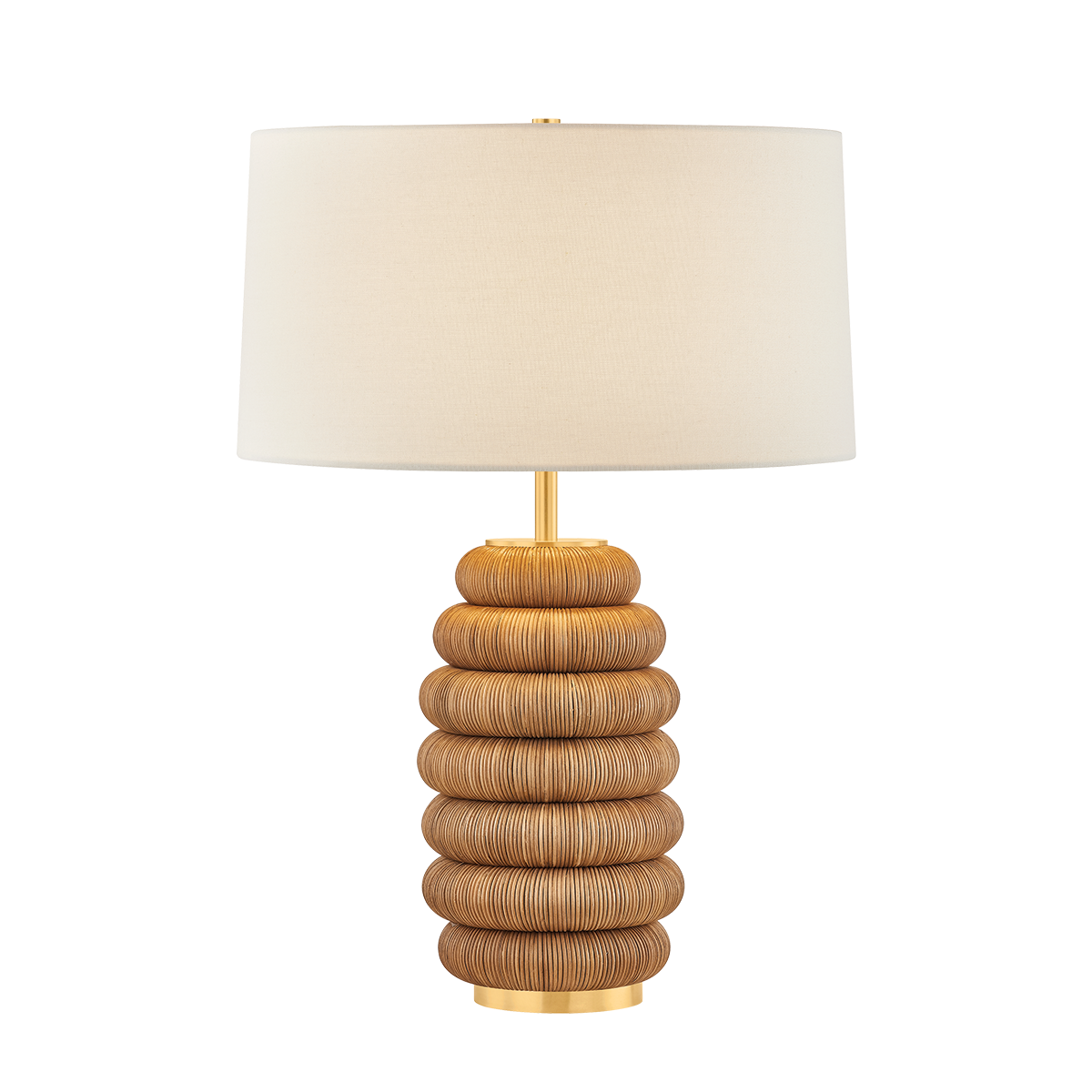 Hudson Valley Lighting Winbrook AGED BRASS 20W x 27.75H Table Lamp