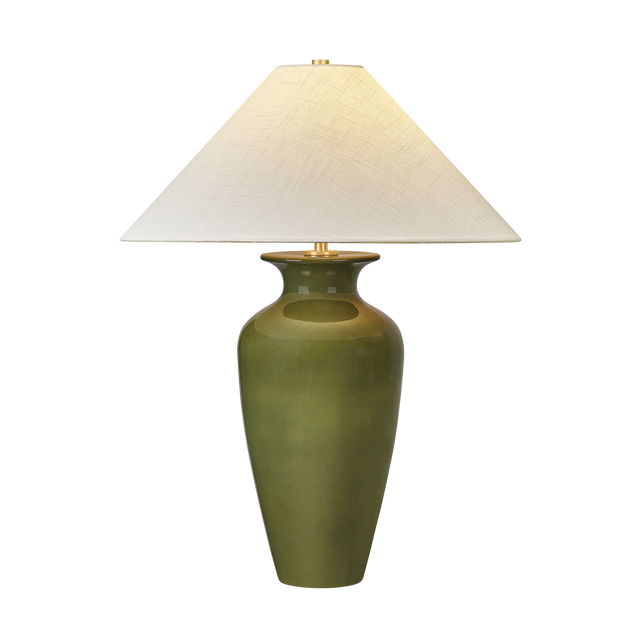 Hudson Valley Lighting Grassy Point AGED BRASS 22.5W x 29H Table Lamp