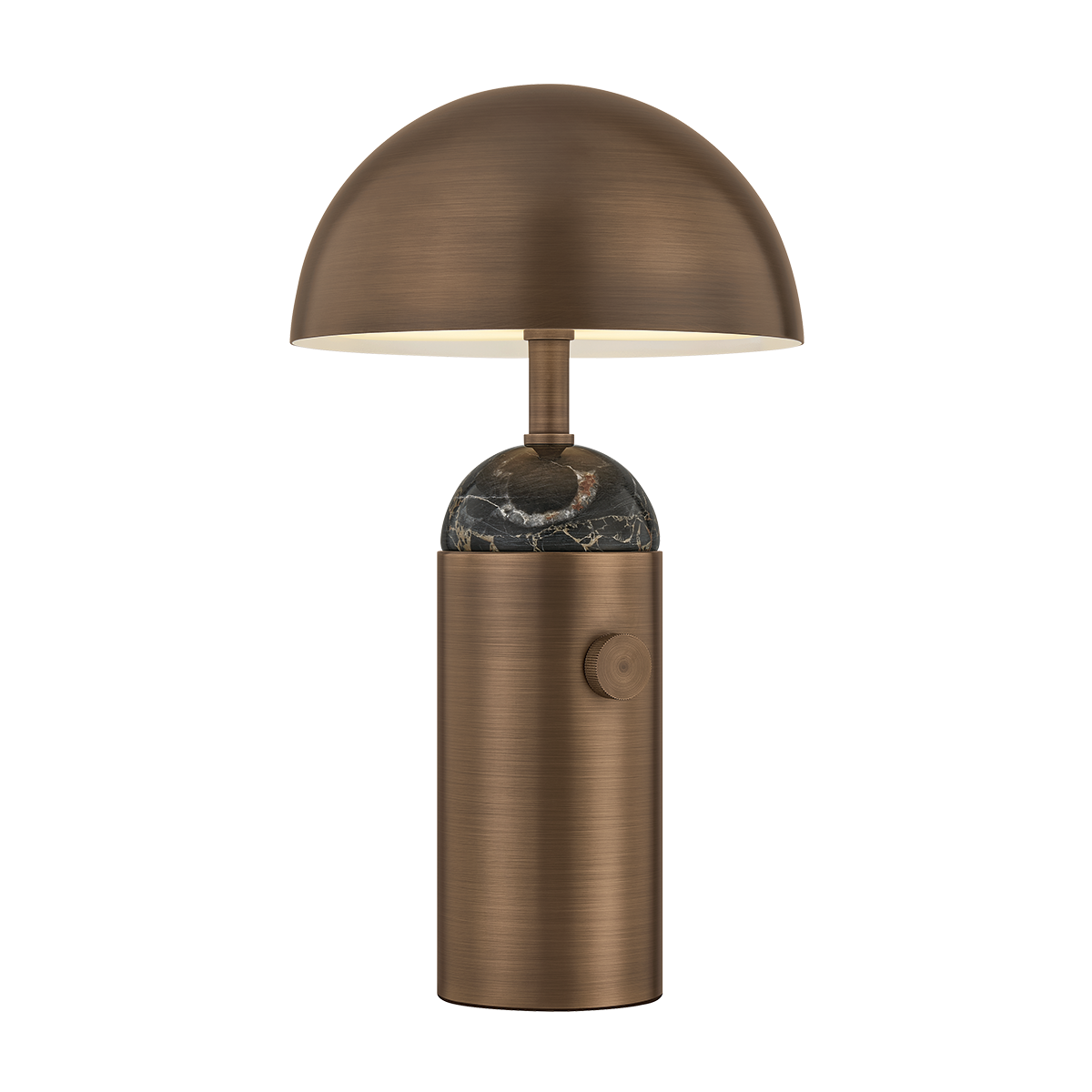 Hudson Valley Lighting Parkston HISTORIC BRONZE 8W x 14.25H Table Lamp