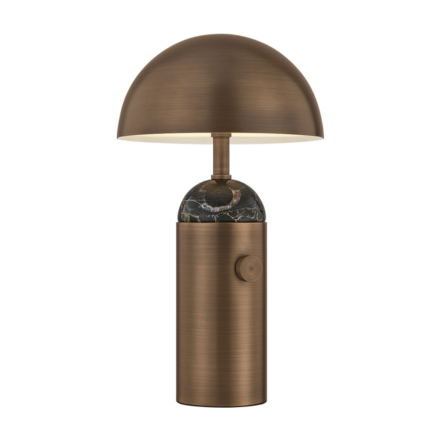 Hudson Valley Lighting Parkston HISTORIC BRONZE 8W x 14.25H Table Lamp
