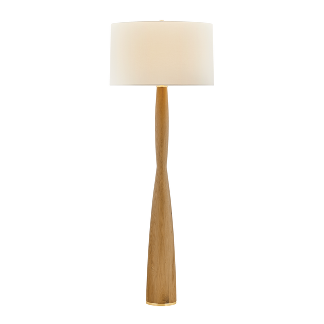 Hudson Valley Lighting Somers Chase AGED BRASS 24W x 65.75H Floor Lamp