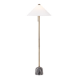 Troy Lighting Millbrae PATINA BRASS 22W x 64.25H Floor Lamp