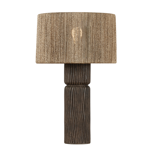 Troy Lighting Folk PATINA BRASS 17W x 27.25H Table Lamp