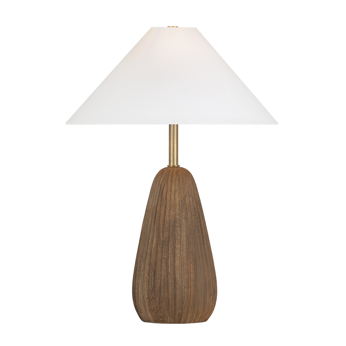 Troy Lighting Heartwood PATINA BRASS 19W x 26.5H Table Lamp