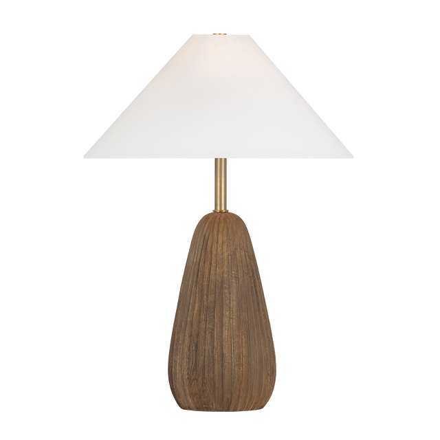 Troy Lighting Heartwood PATINA BRASS 19W x 26.5H Table Lamp