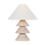 Troy Lighting Zettler PATINA BRASS 18W x 22.5H Table Lamp
