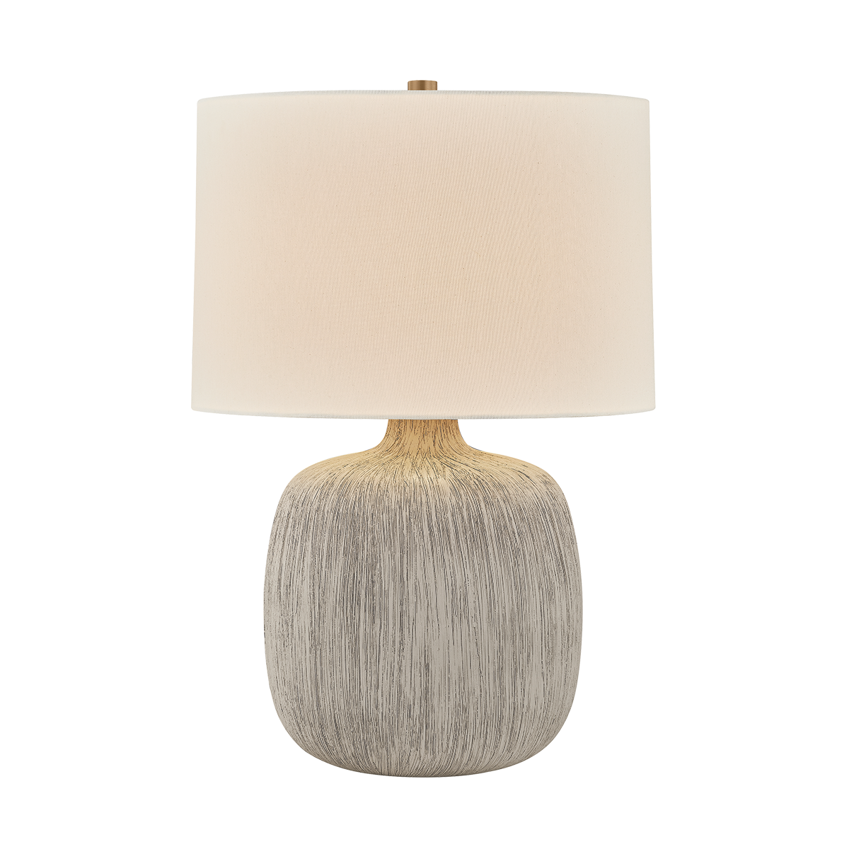 Troy Lighting Keagan PATINA BRASS 16.75W x 24H Table Lamp
