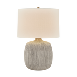 Troy Lighting Keagan PATINA BRASS 16.75W x 24H Table Lamp