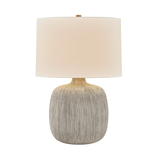 Troy Lighting Keagan PATINA BRASS 16.75W x 24H Table Lamp