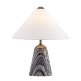 Troy Lighting Millbrae PATINA BRASS 17W x 19.25H Table Lamp