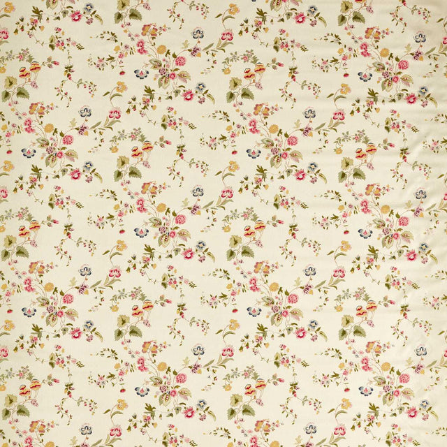 Sanderson Nectar Fields Sage/Blossom Fabric