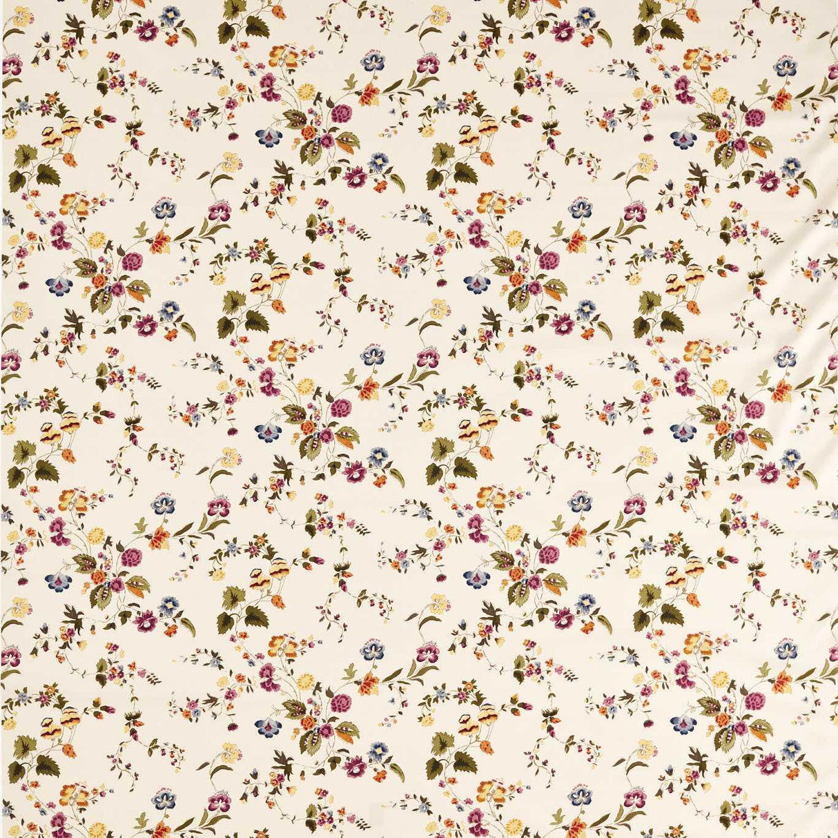 Sanderson Nectar Fields Damson/Medlar Fabric