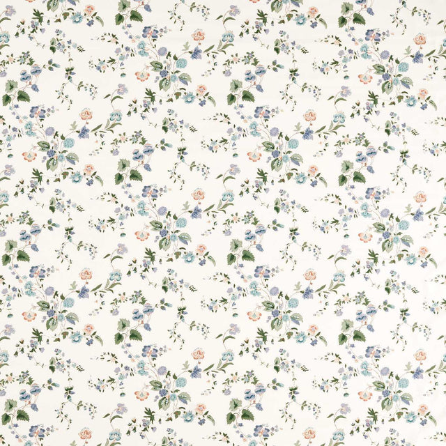 Sanderson Nectar Fields Cornflower/Mallow Fabric