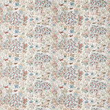 Sanderson Moat Birds Blue Clay/Mallow Fabric