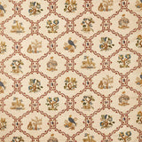 Sanderson Partridge Pear Fig/Wheat Fabric