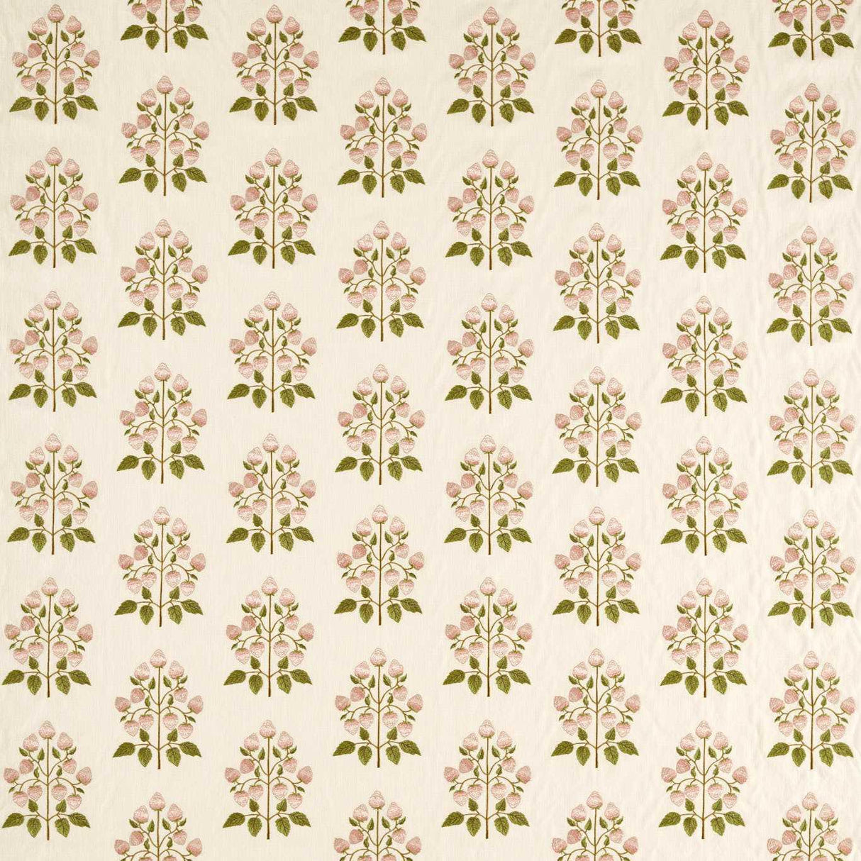 Sanderson Goldings Hops Mallow/Nettle Fabric
