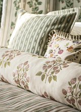 Sanderson Goldings Hops Lichen/White Blossom Fabric