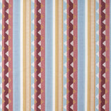 Sanderson Lutley Stripe Damson/Medlar Fabric