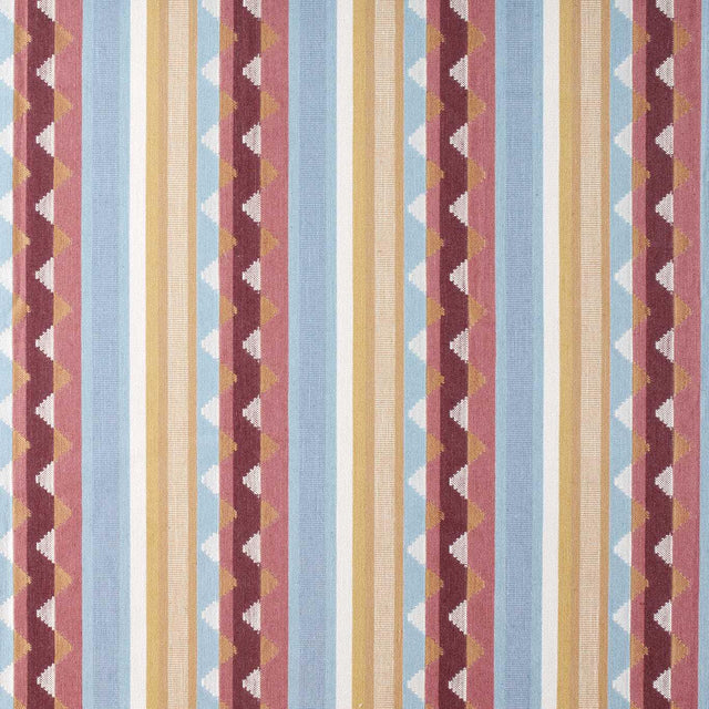 Sanderson Lutley Stripe Damson/Medlar Fabric