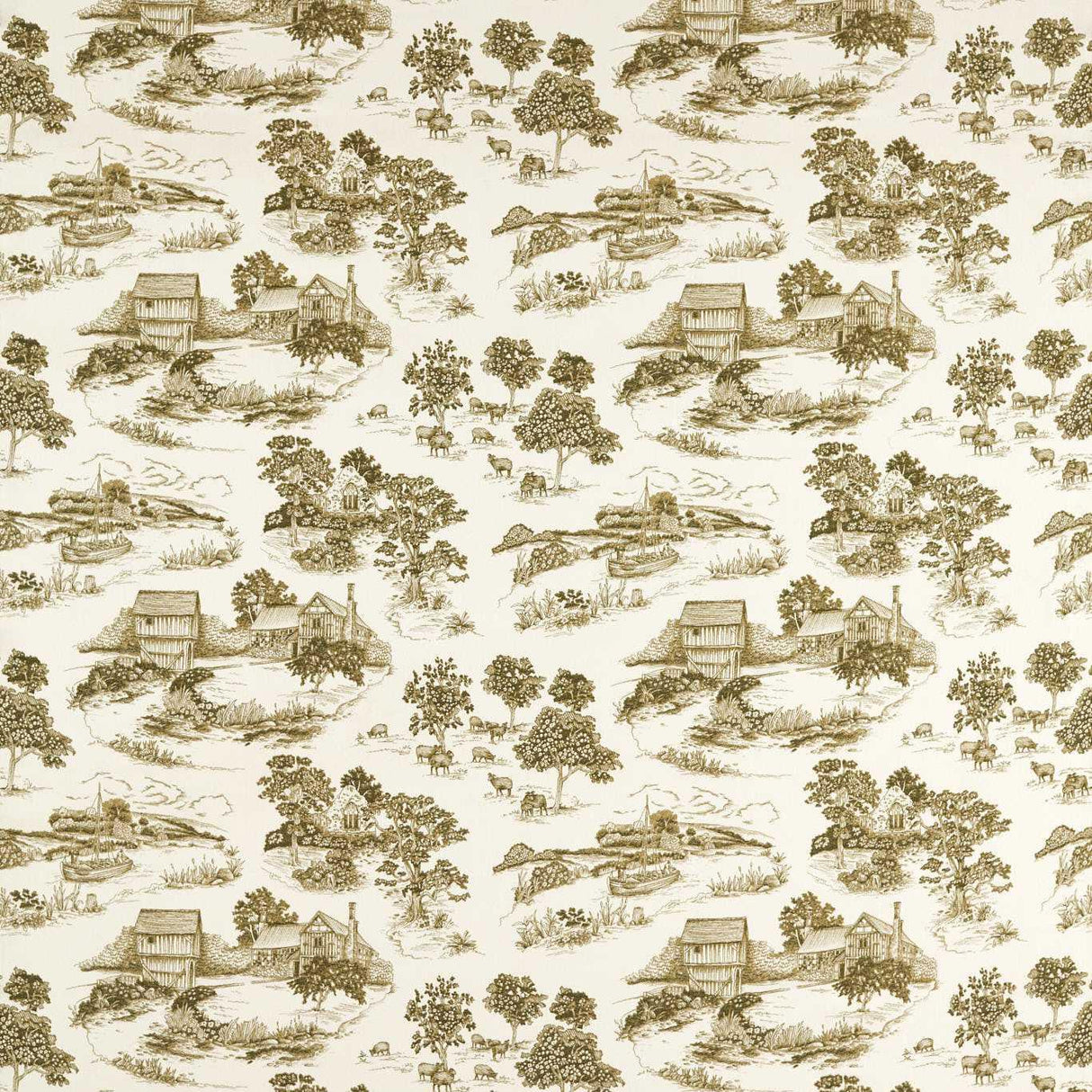 Sanderson Brockhampton Estate Forest Fabric