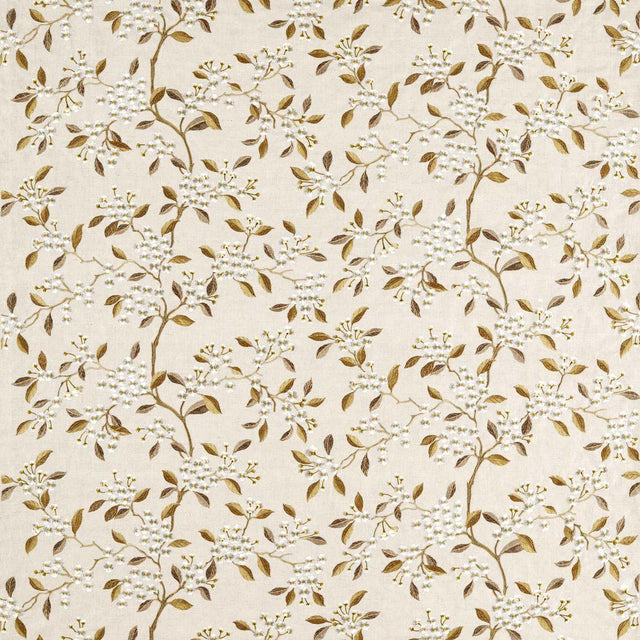 Sanderson Damson Blossom Rosemary/Birch Fabric