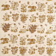 Sanderson Medieval Embroidery Harvest Fabric