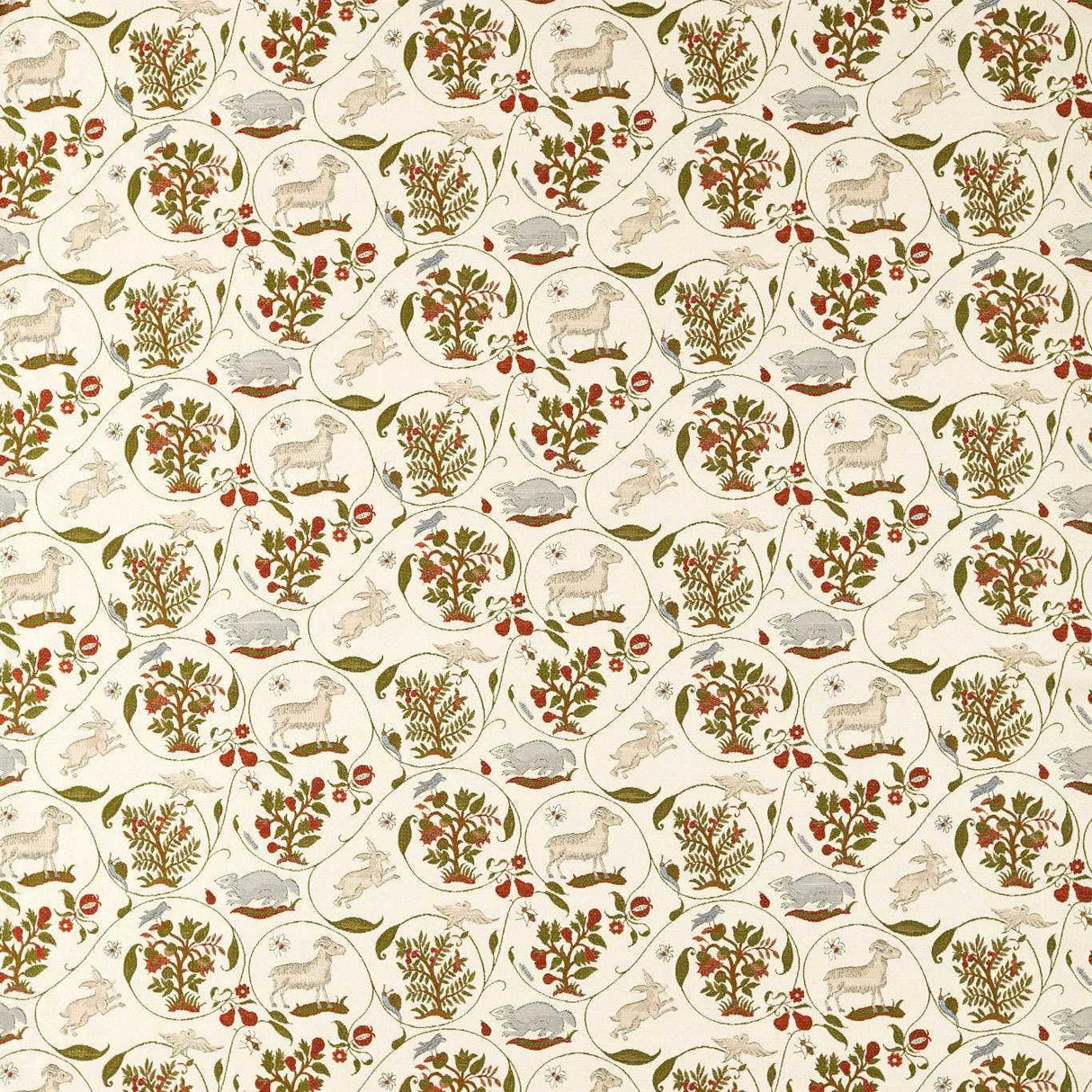 Sanderson Lost Orchard Chintz Fabric